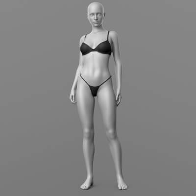 Panties Straps 2v and Bra G8 Female