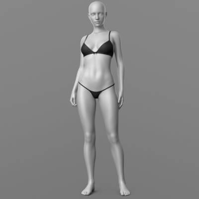 Panties Straps 3v and Bra 2v G8 Female