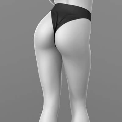 Panties Thong 3v G8 Female