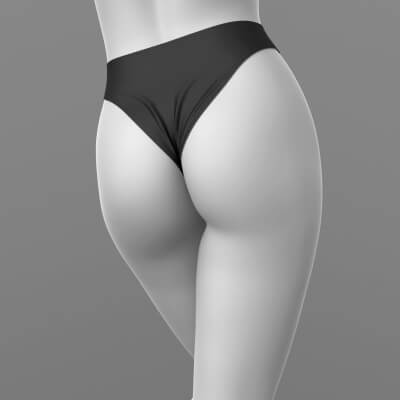 Panties Thong 3v G9