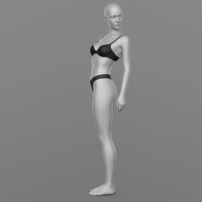 Panties Thong and Bra G8 Female