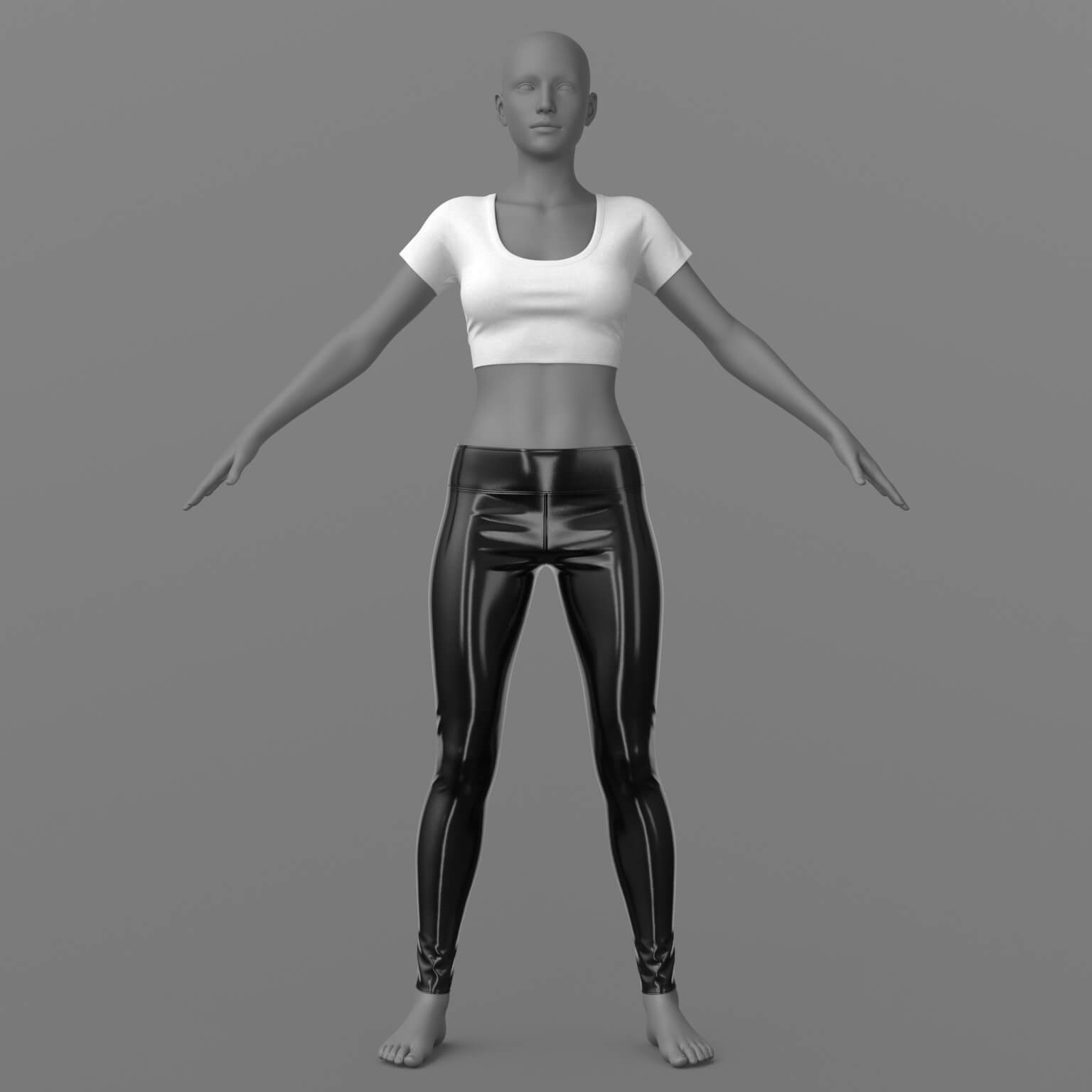 Pants and Shirt G8 Female Daz Content