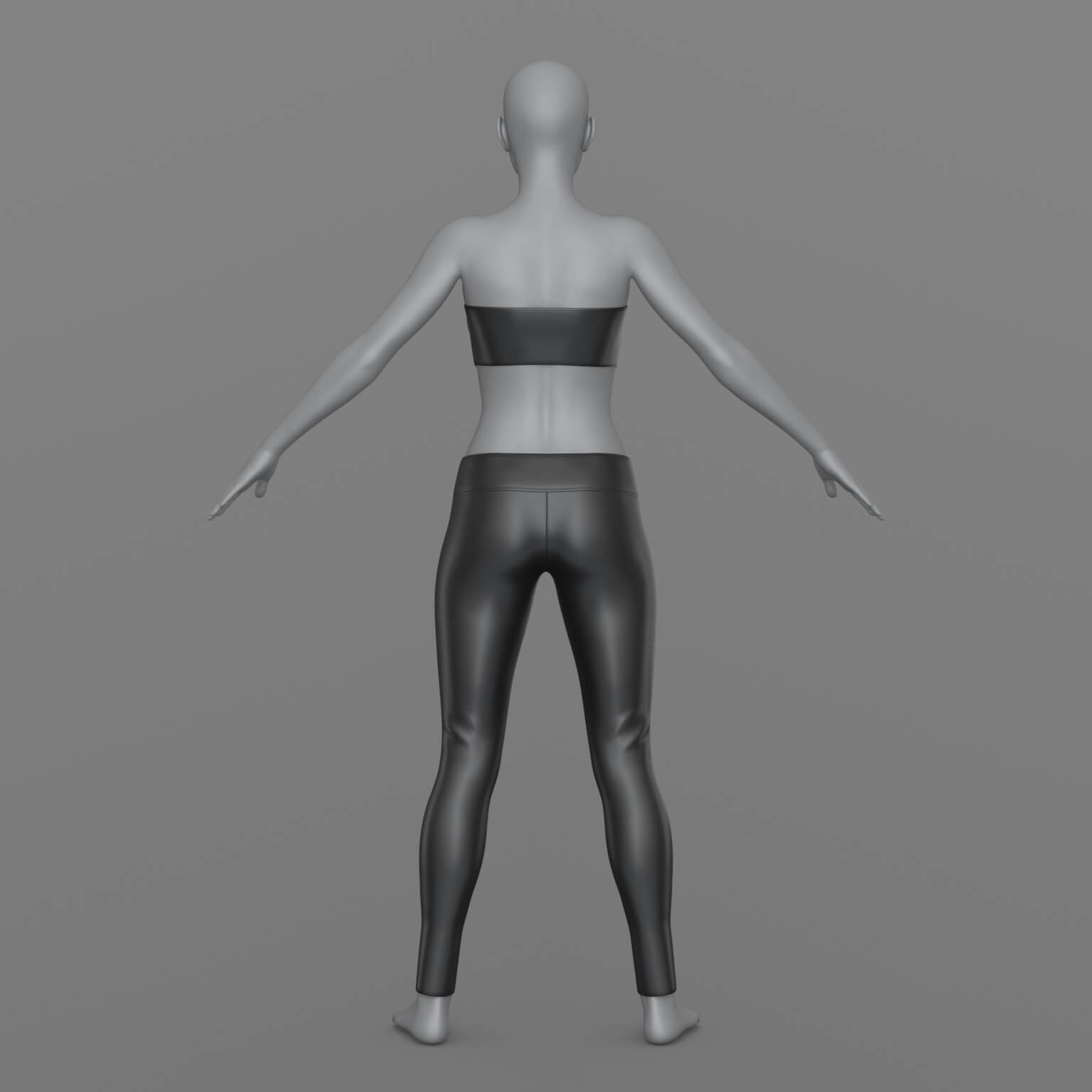 Pants and Top Female G8 Daz Content