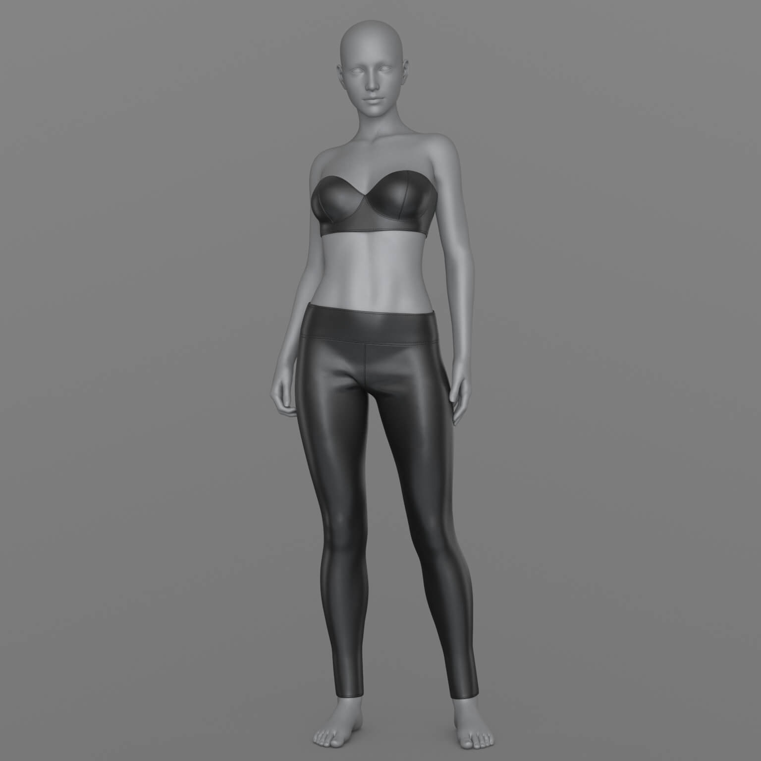 Pants and Top Female G8 Daz Content