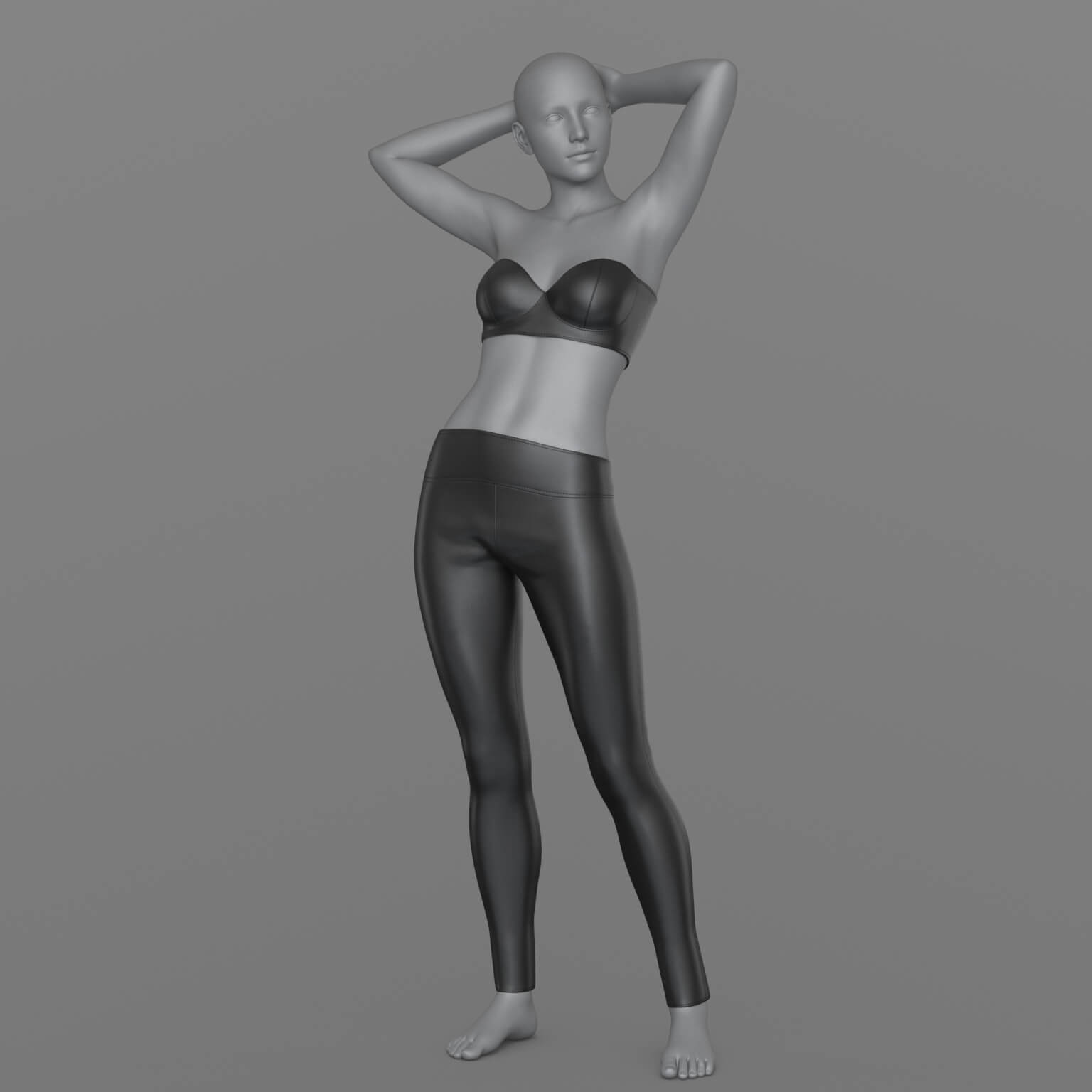Pants and Top Female G8 Daz Content