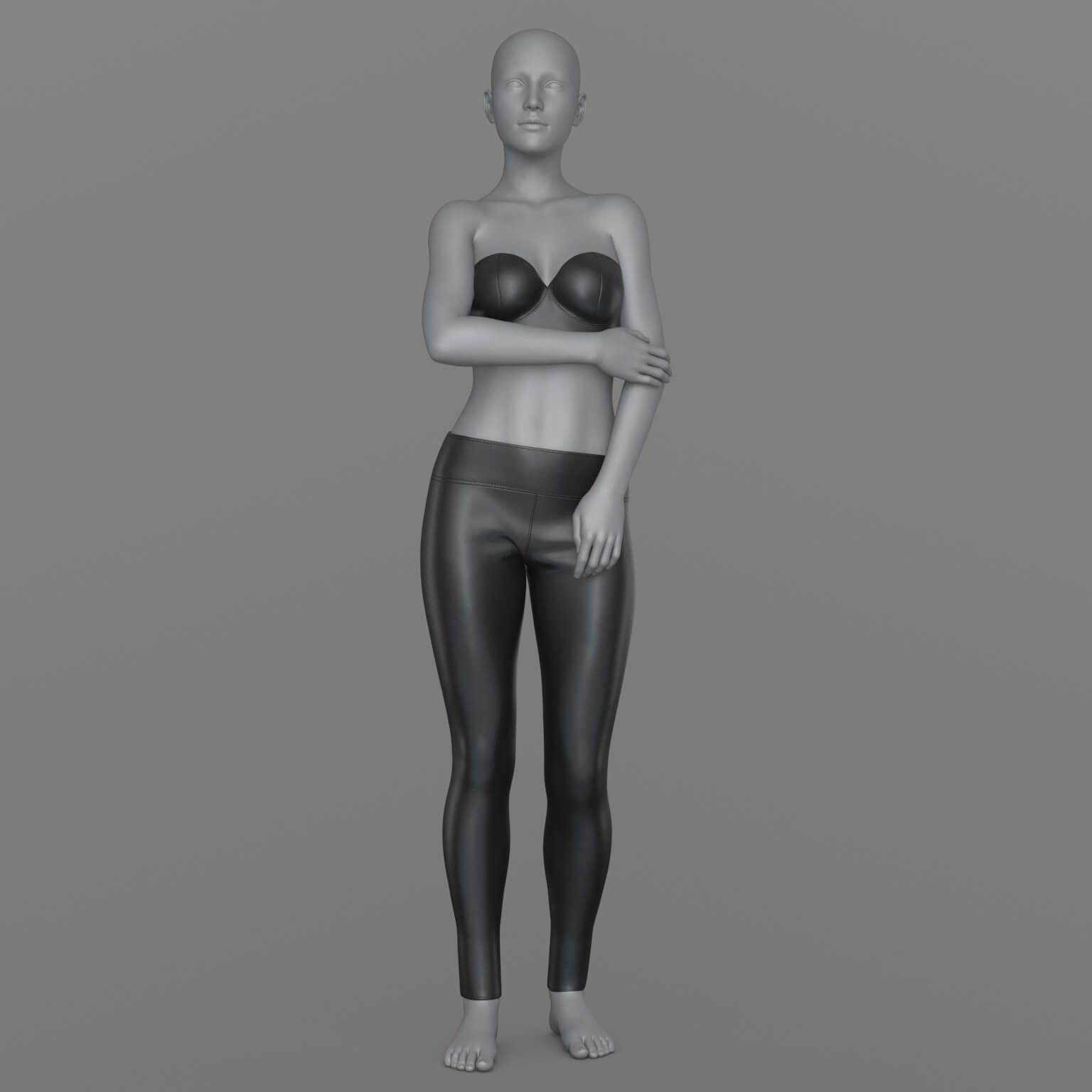 Pants and Top Female G8 Daz Content