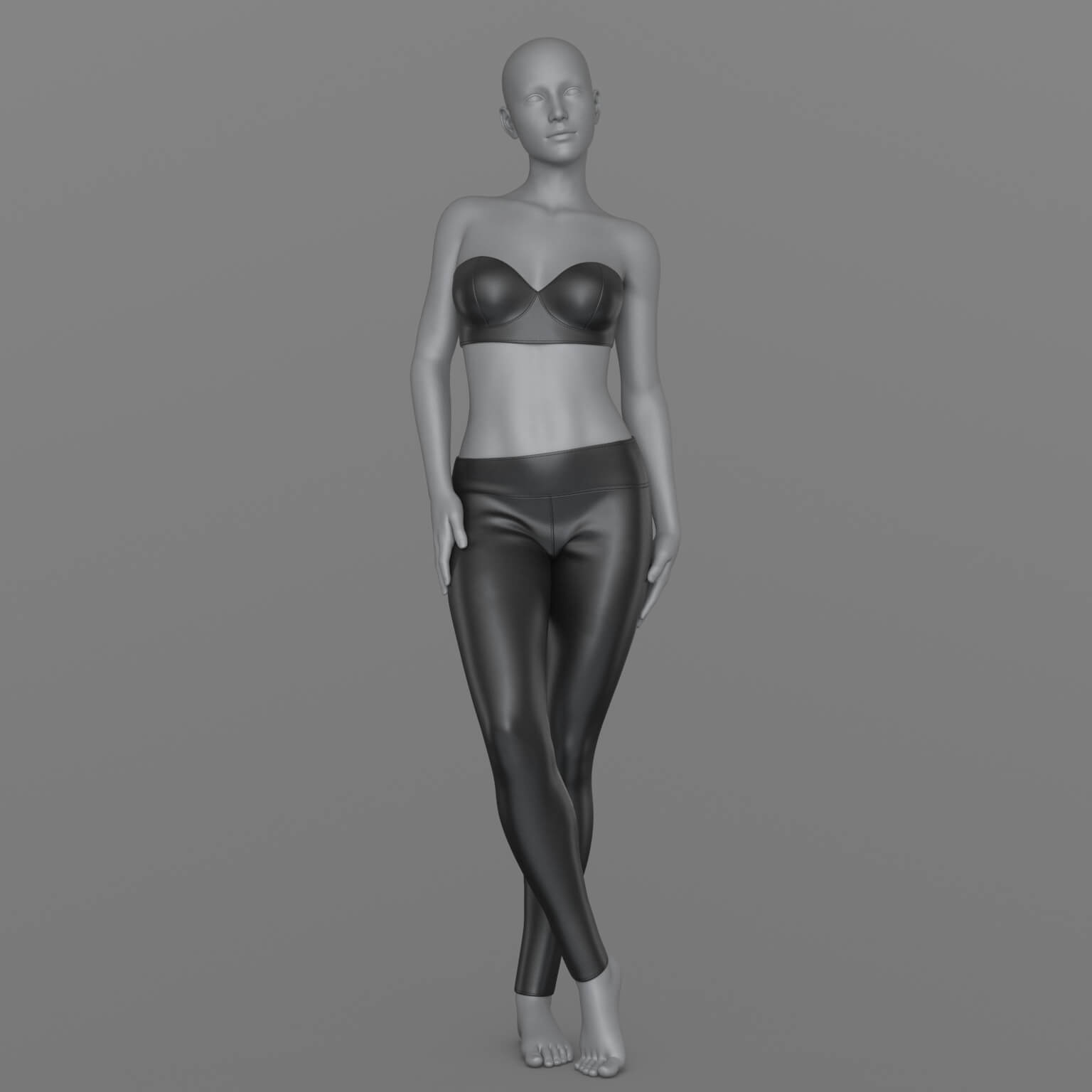 Pants and Top Female G8 Daz Content