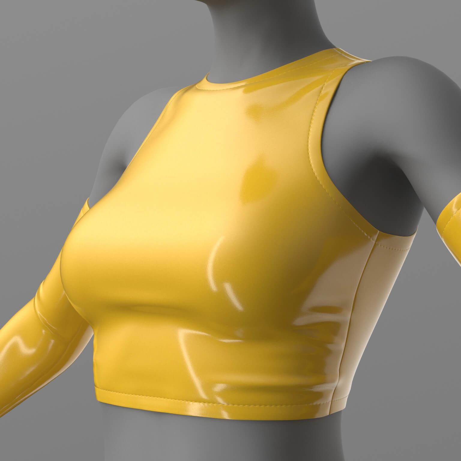 Pants Top and Armbands 3d Model 3D Model