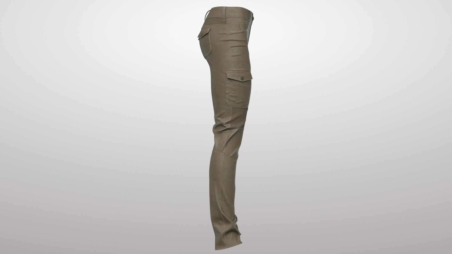 Pants with Pockets 3D Model