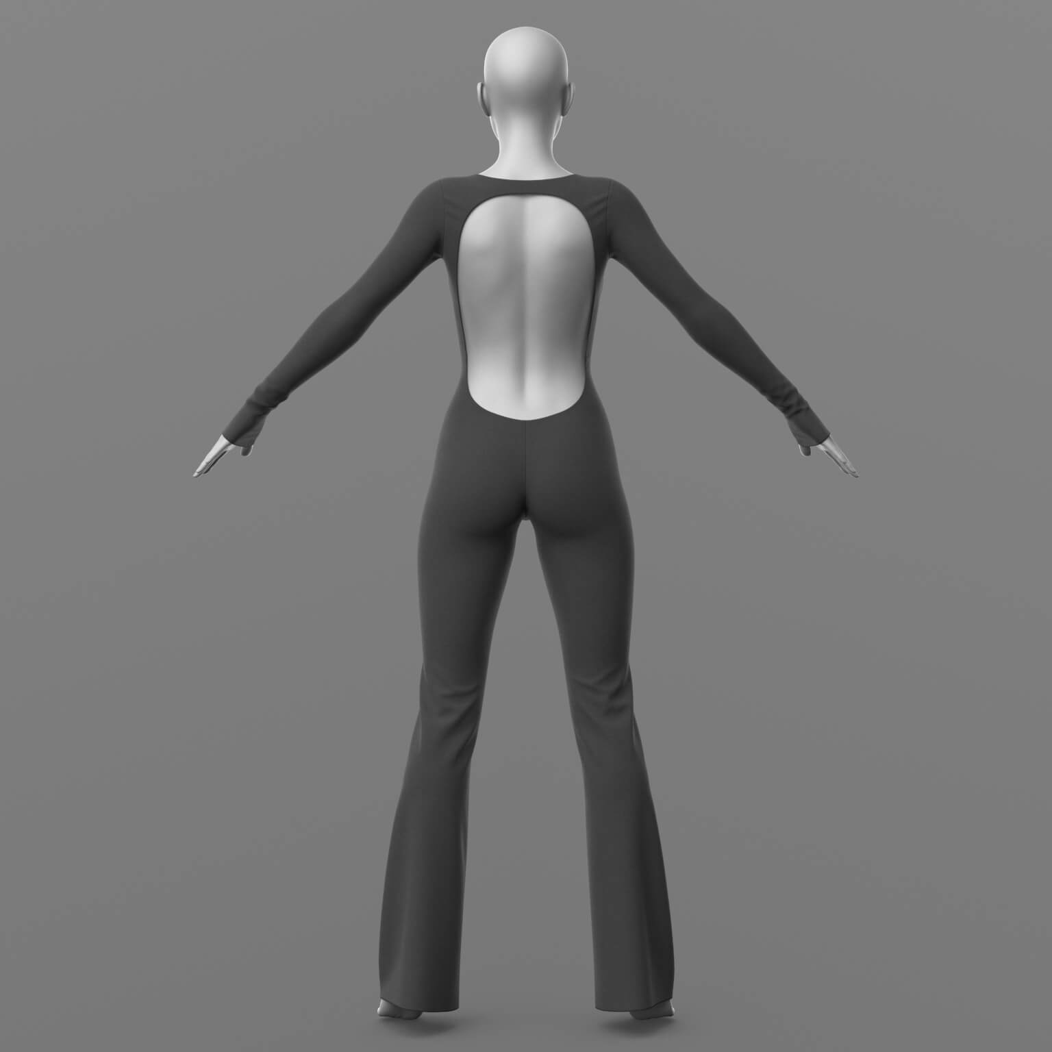 Pantsuit Clutch Bag and Pose G8 Female Daz Content