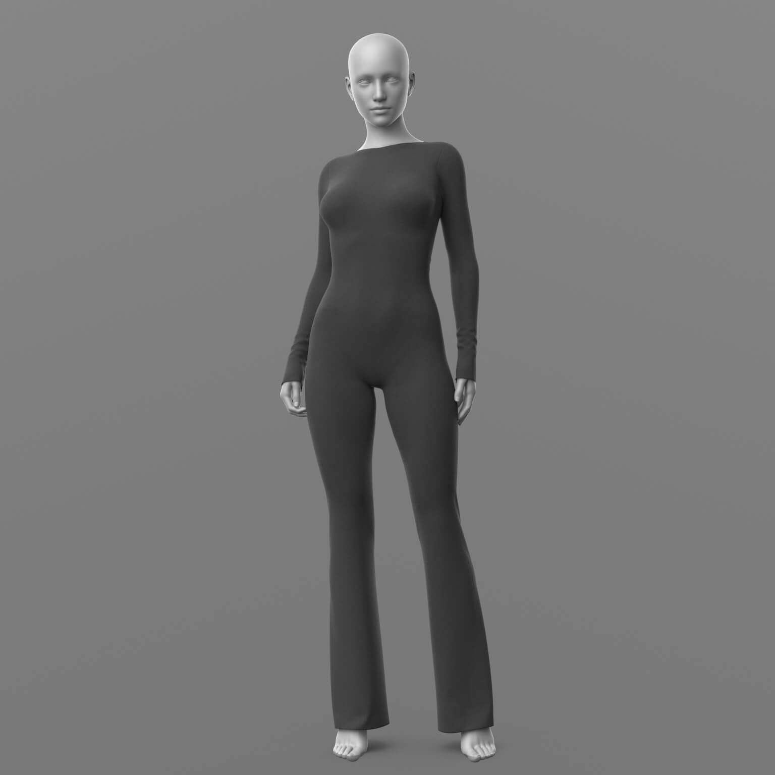 Pantsuit Clutch Bag and Pose G8 Female Daz Content