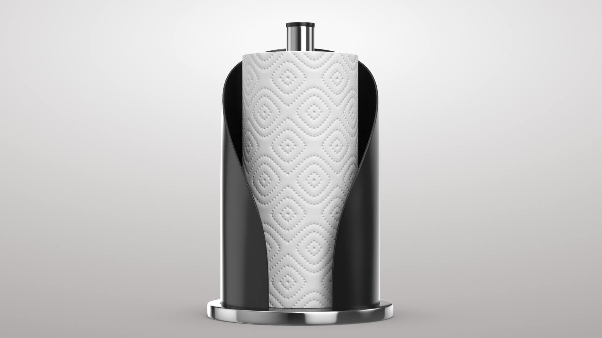 Paper Towel Holder 3D Model
