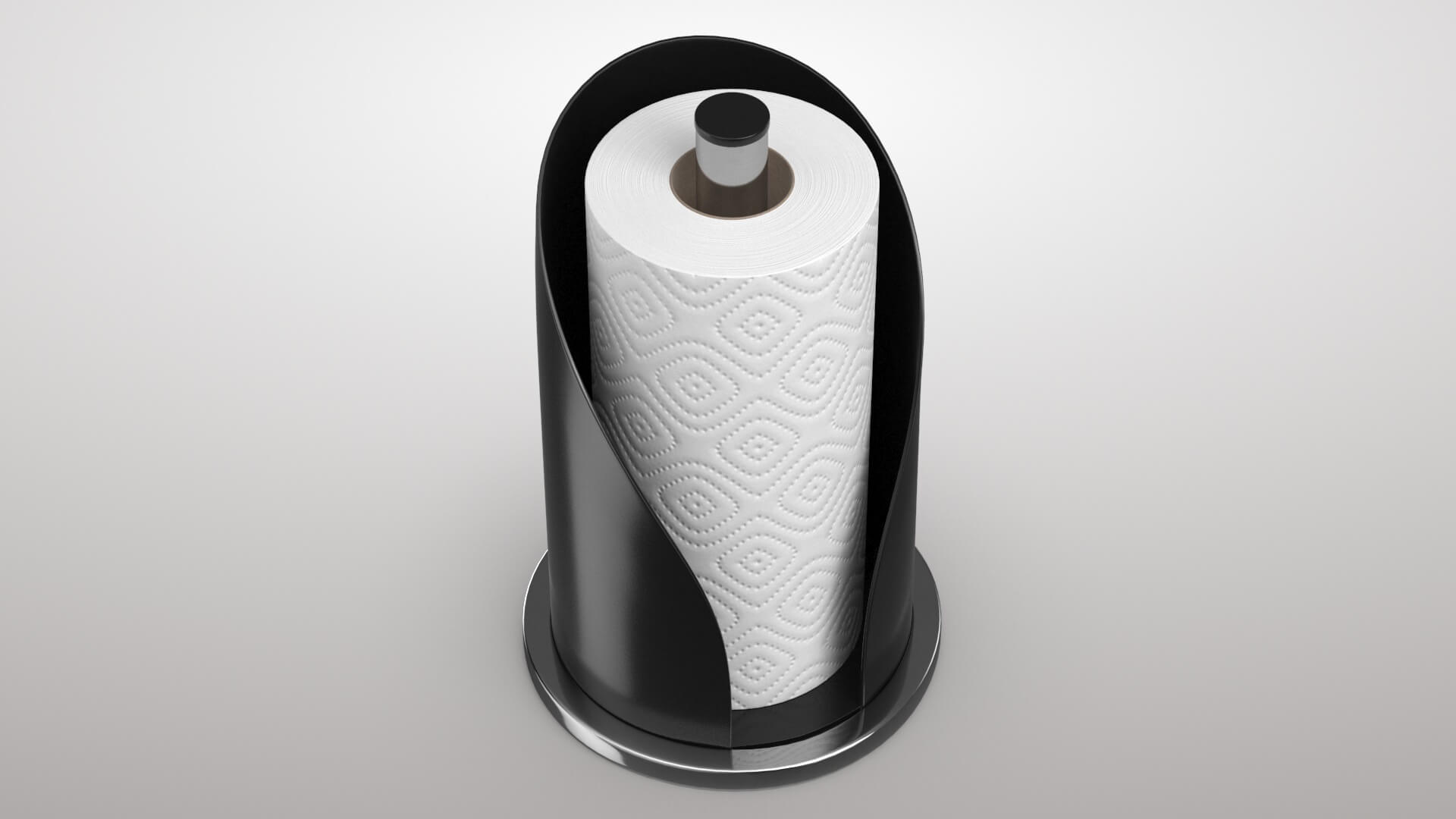Paper Towel Holder 3D Model
