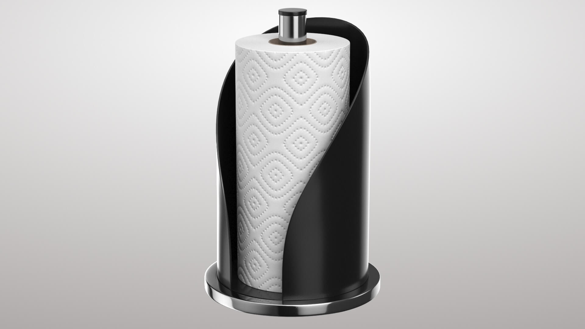 Paper Towel Holder 3D Model