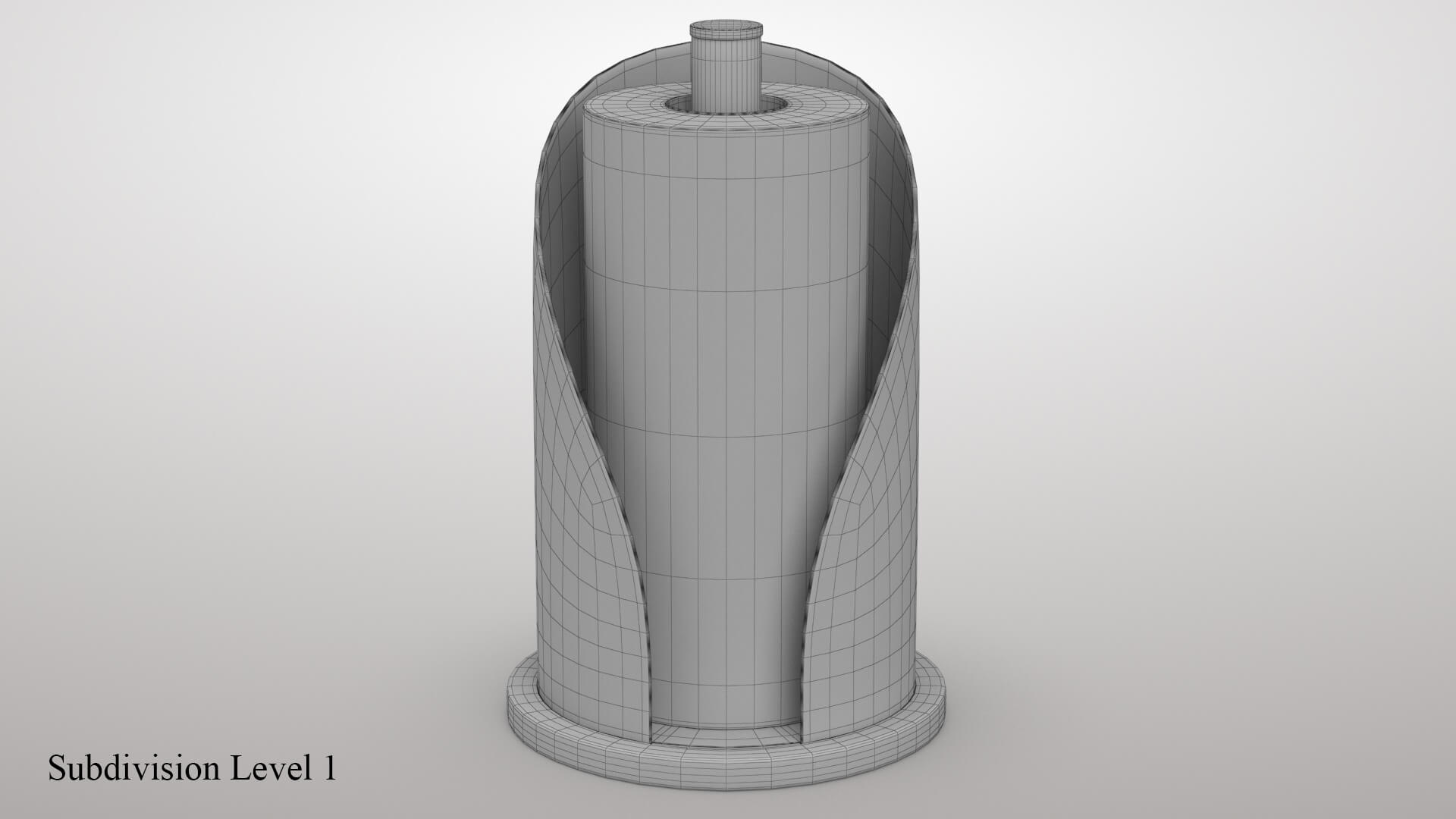 Paper Towel Holder 3D Model