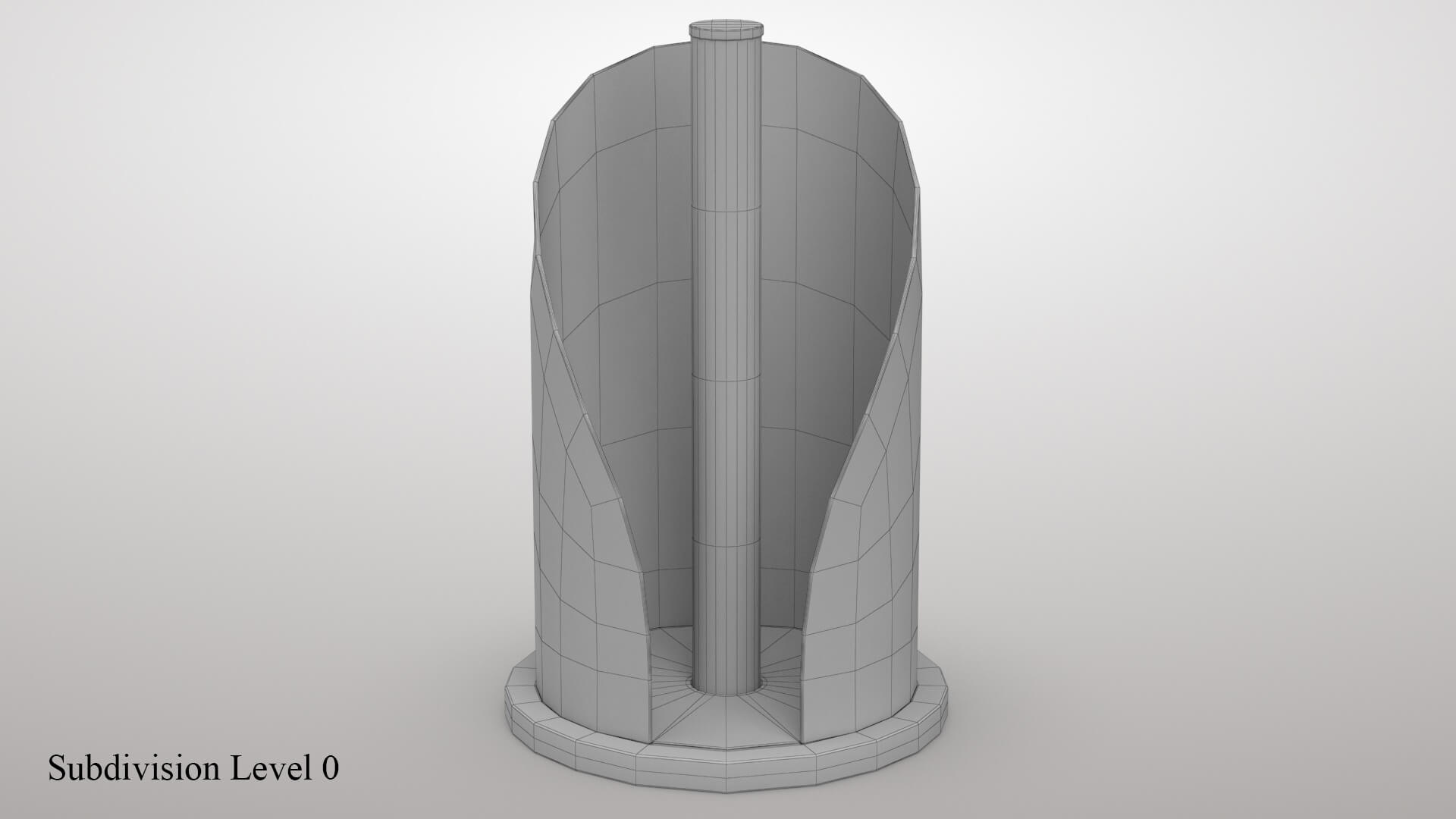 Paper Towel Holder 3D Model