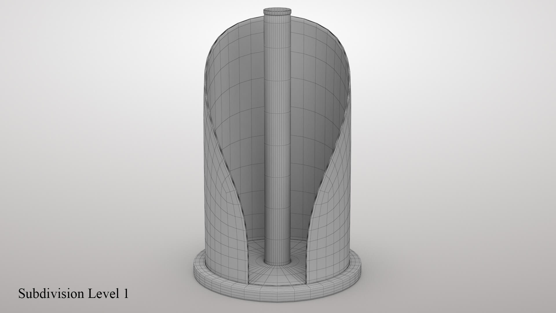 Paper Towel Holder 3D Model