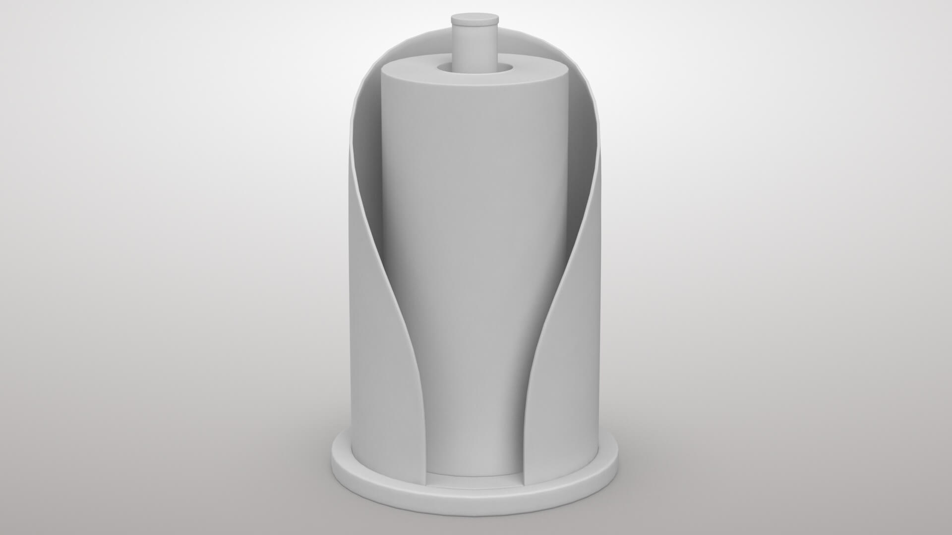 Paper Towel Holder 3D Model