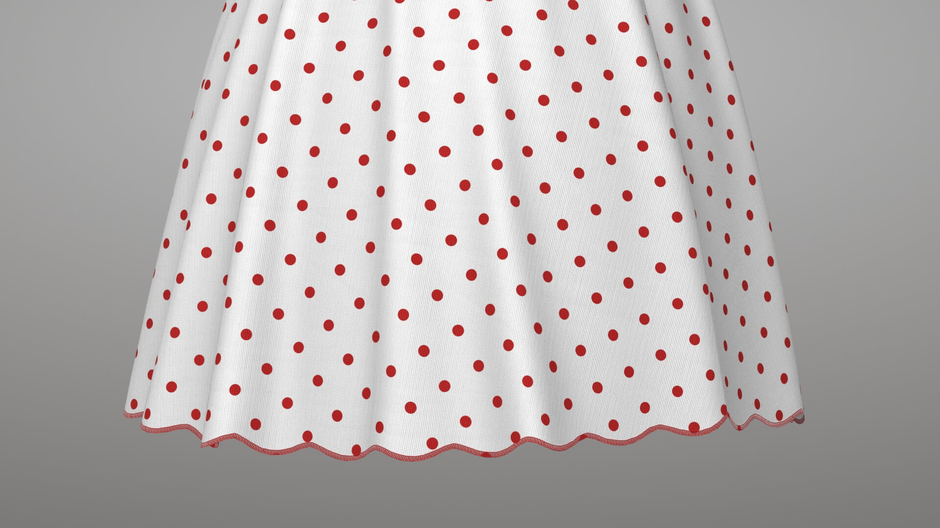 Pea Dress 3D Model