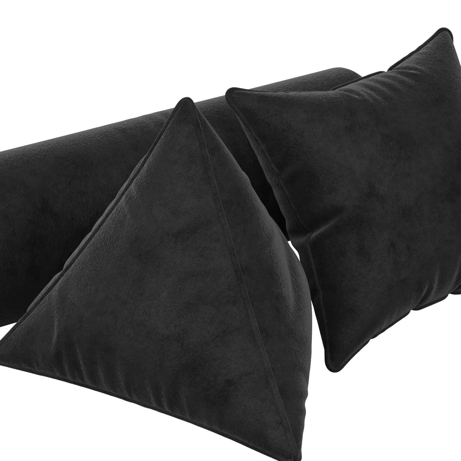 Pillow Set 3in1 3D Model 3D Model