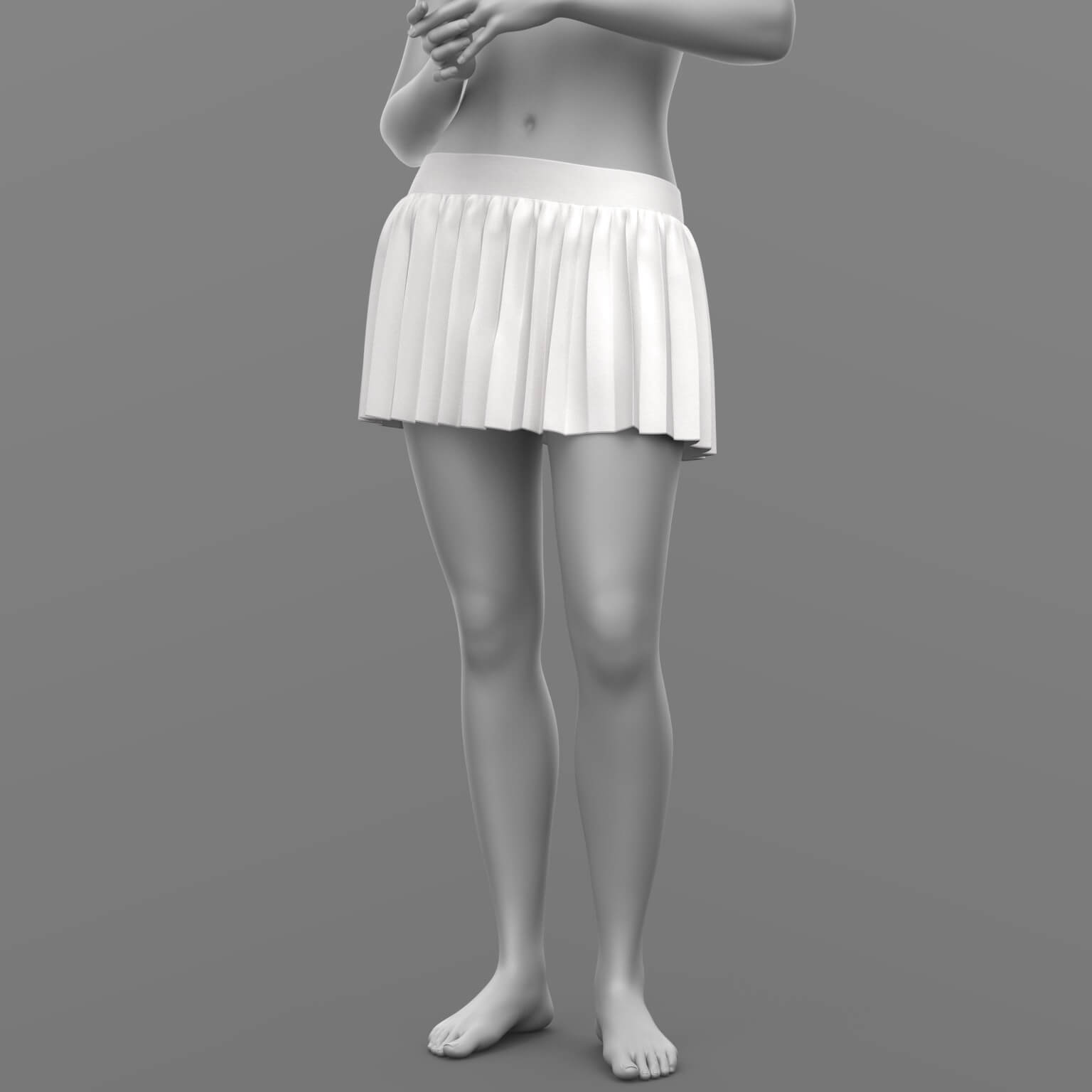 Pleated Skirt G9 Daz Content