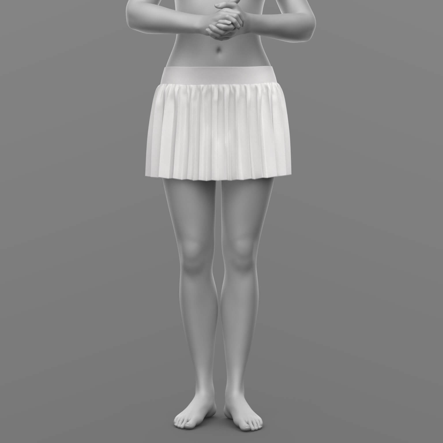 Pleated Skirt G9 Daz Content