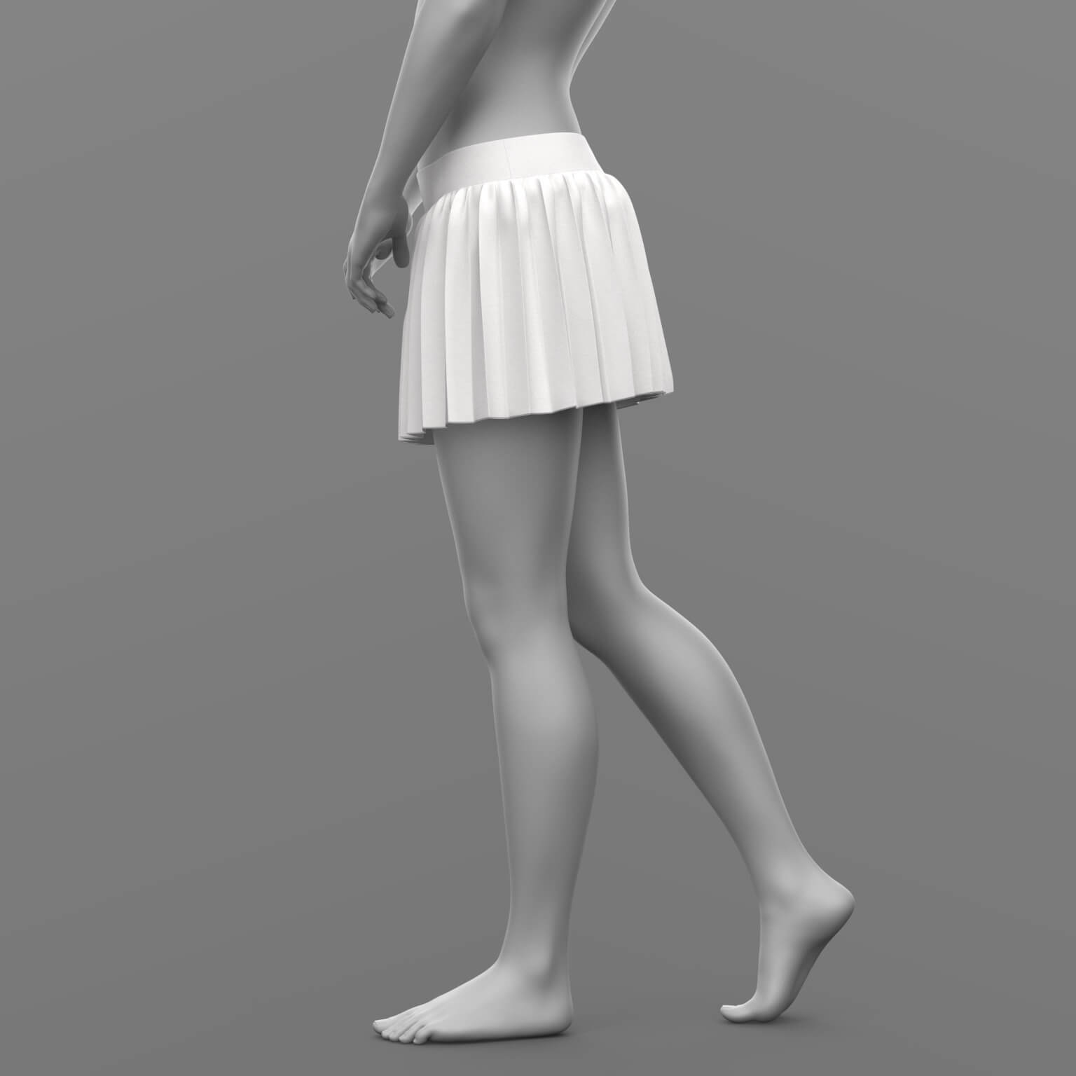 Pleated Skirt G9 Daz Content