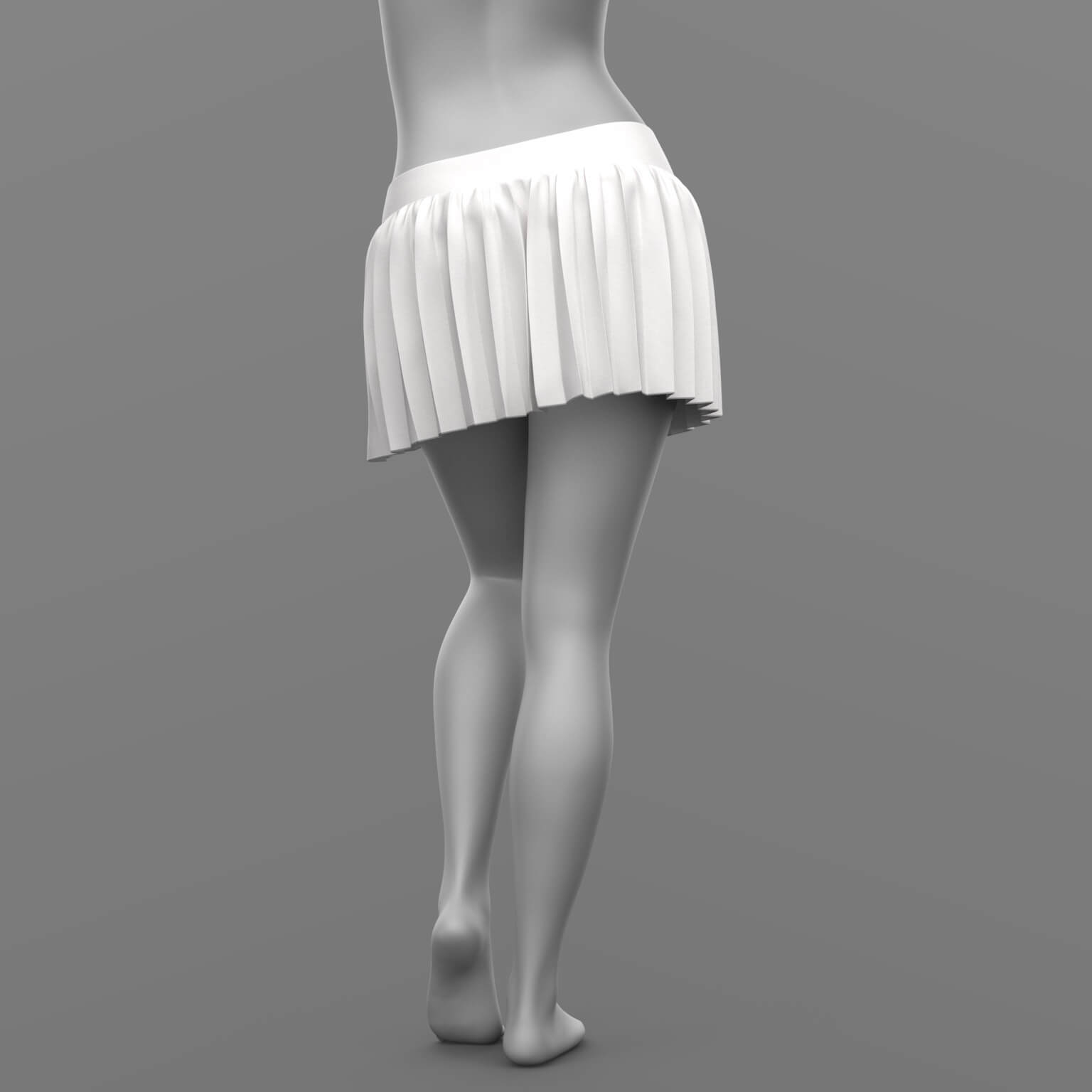 Pleated Skirt G9 Daz Content