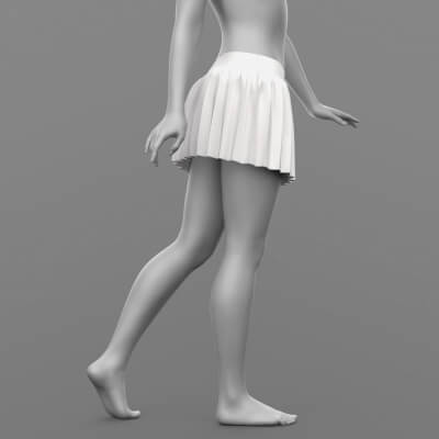 Pleated Skirt G9
