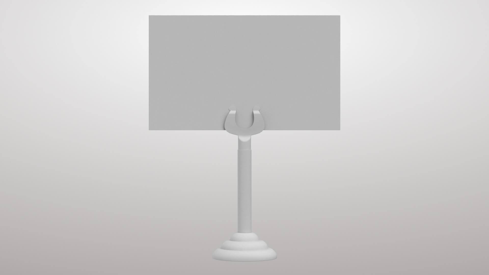 Price Tag 2V 3D Model
