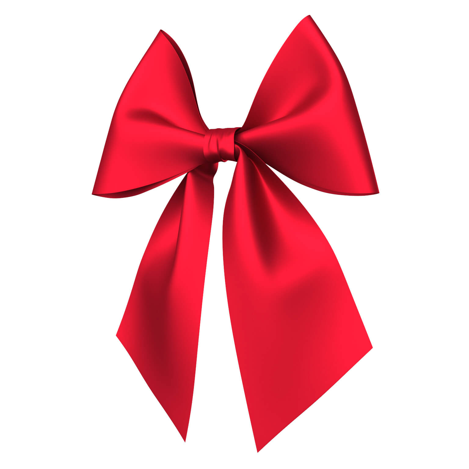 Red Bow 3D Model 3D Model