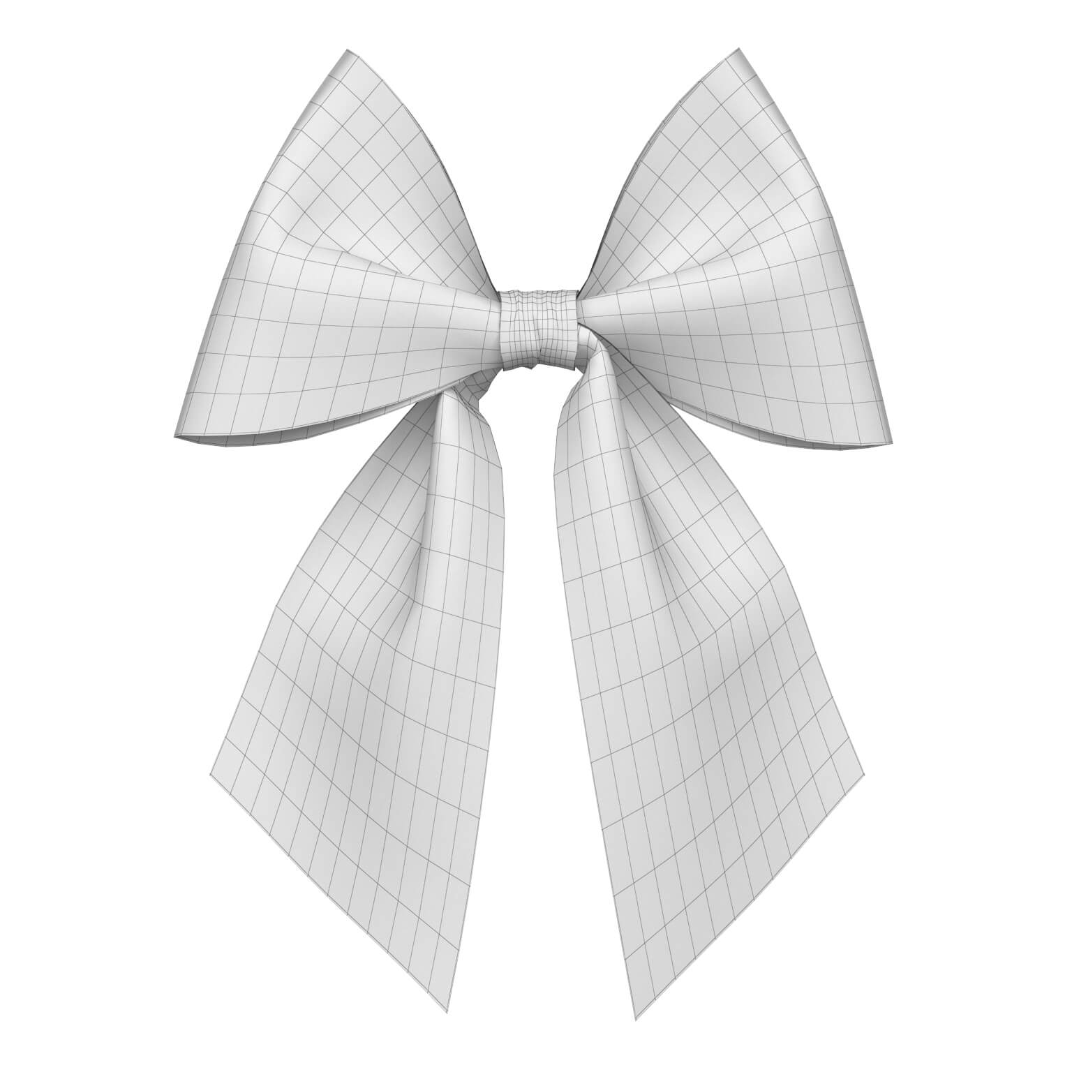 Red Bow 3D Model 3D Model