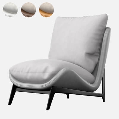 Scandinavian Armchair 3D Model