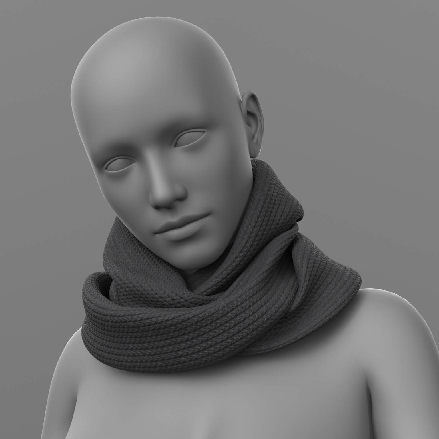 Scarf 3v G8 Male and Female Daz Content