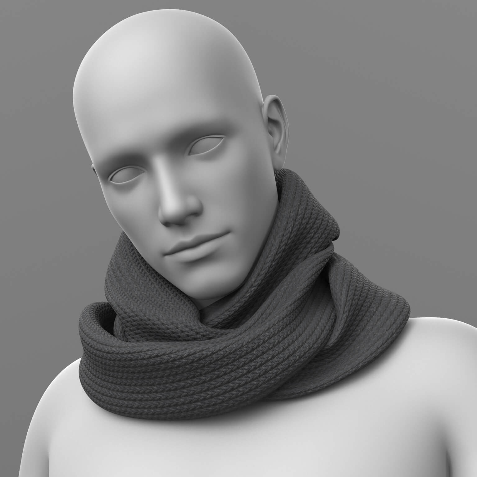Scarf 3v G8 Male and Female Daz Content