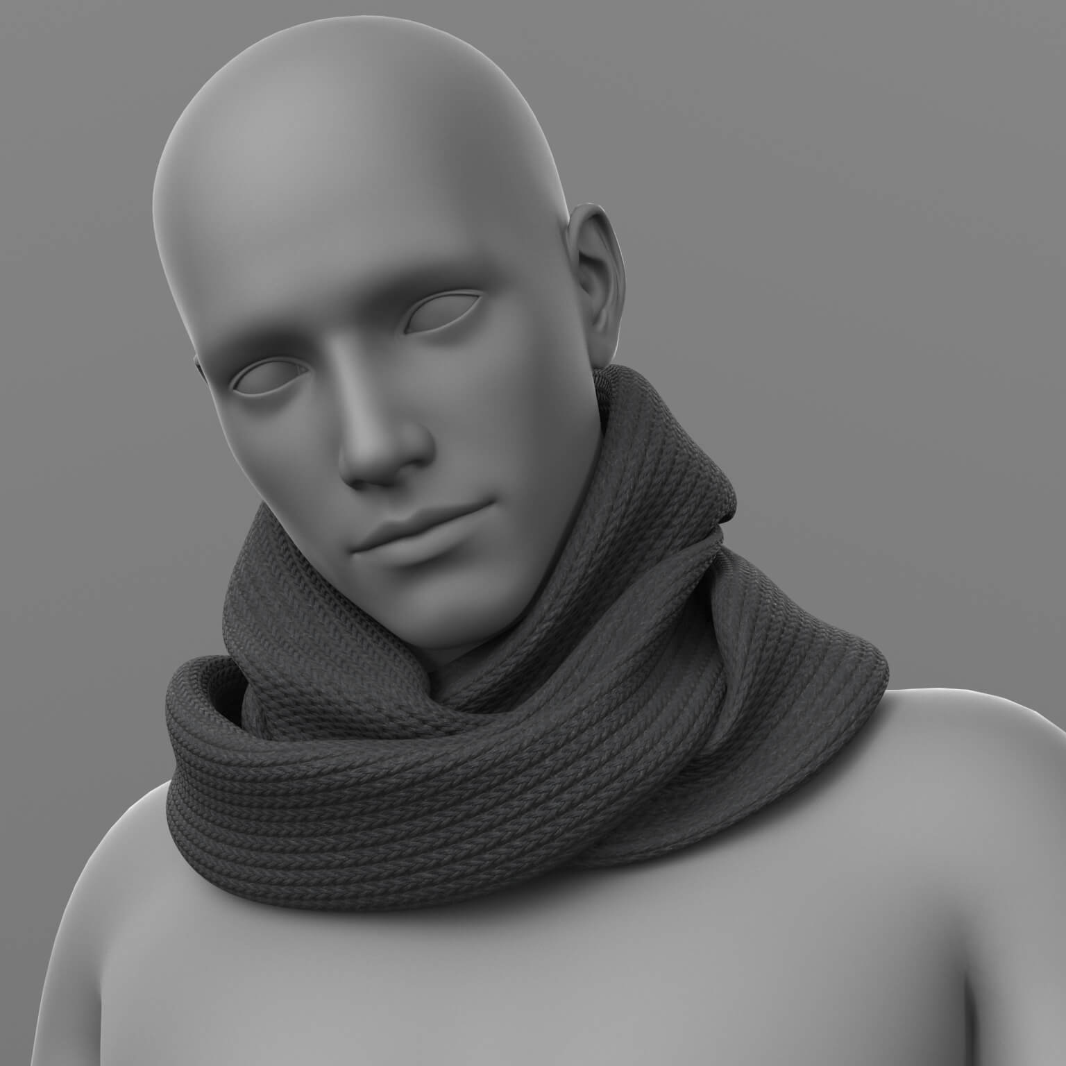Scarf 3v G8 Male and Female Daz Content