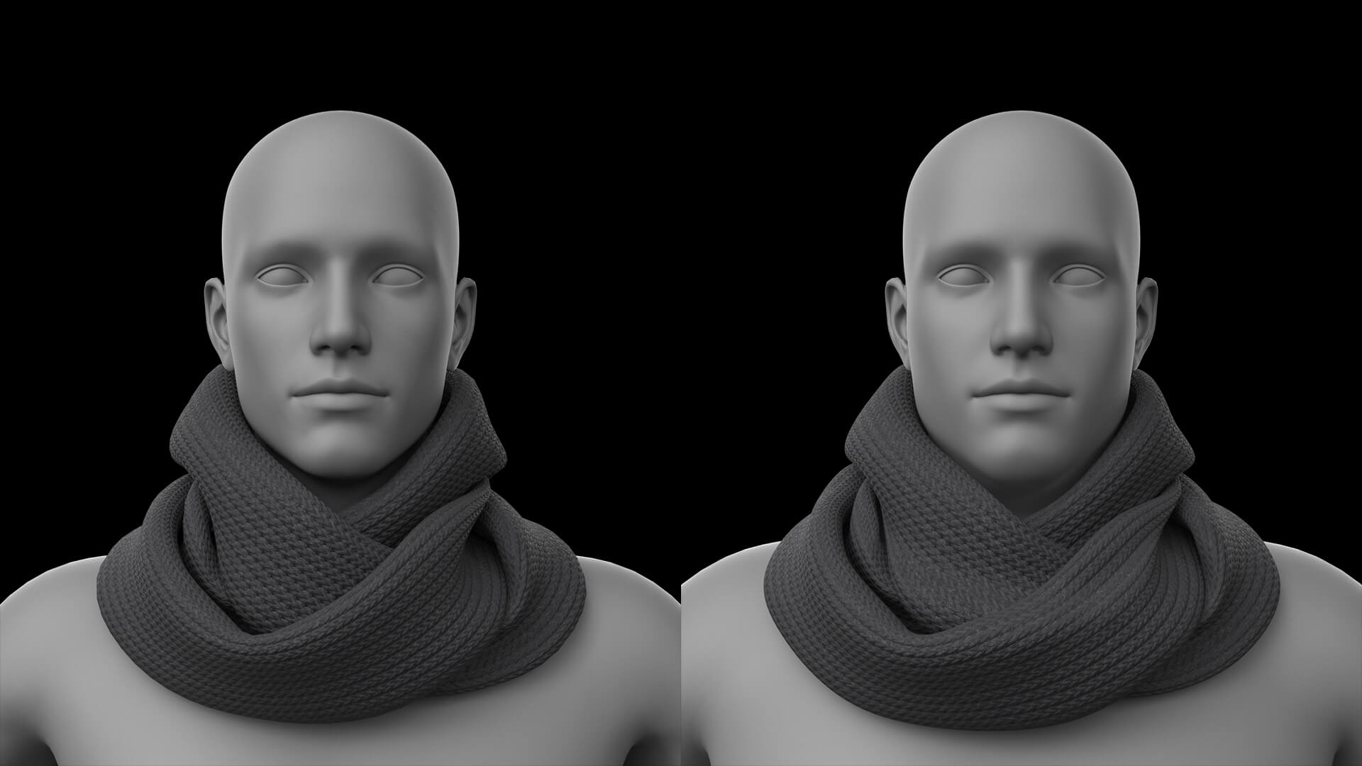 Scarf 3v for G9 G8F G8M Daz Content