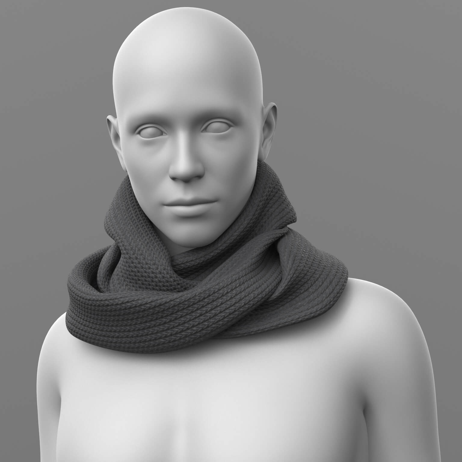 Scarf 3v for G9 Daz Content