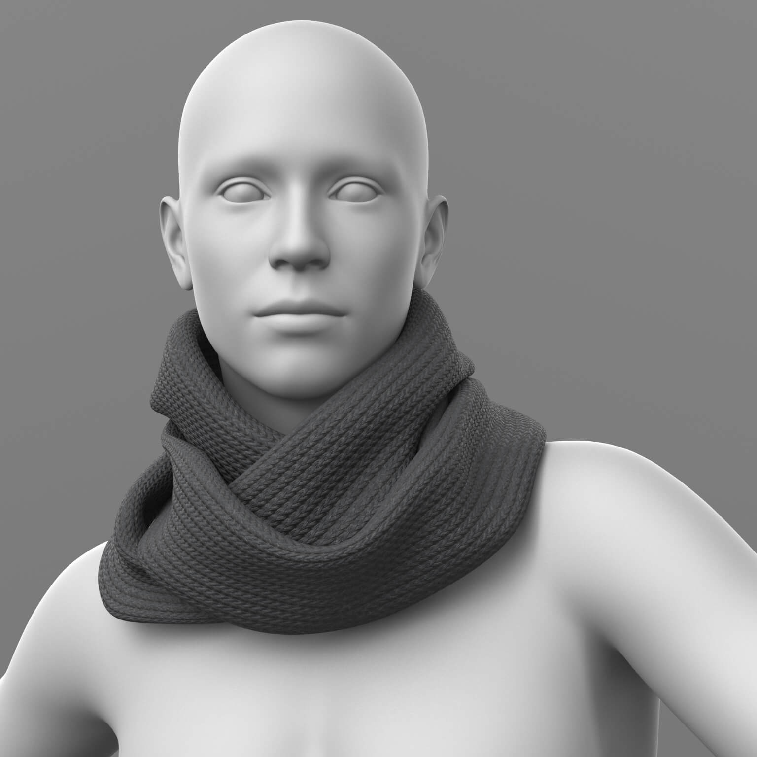 Scarf 3v for G9 Daz Content