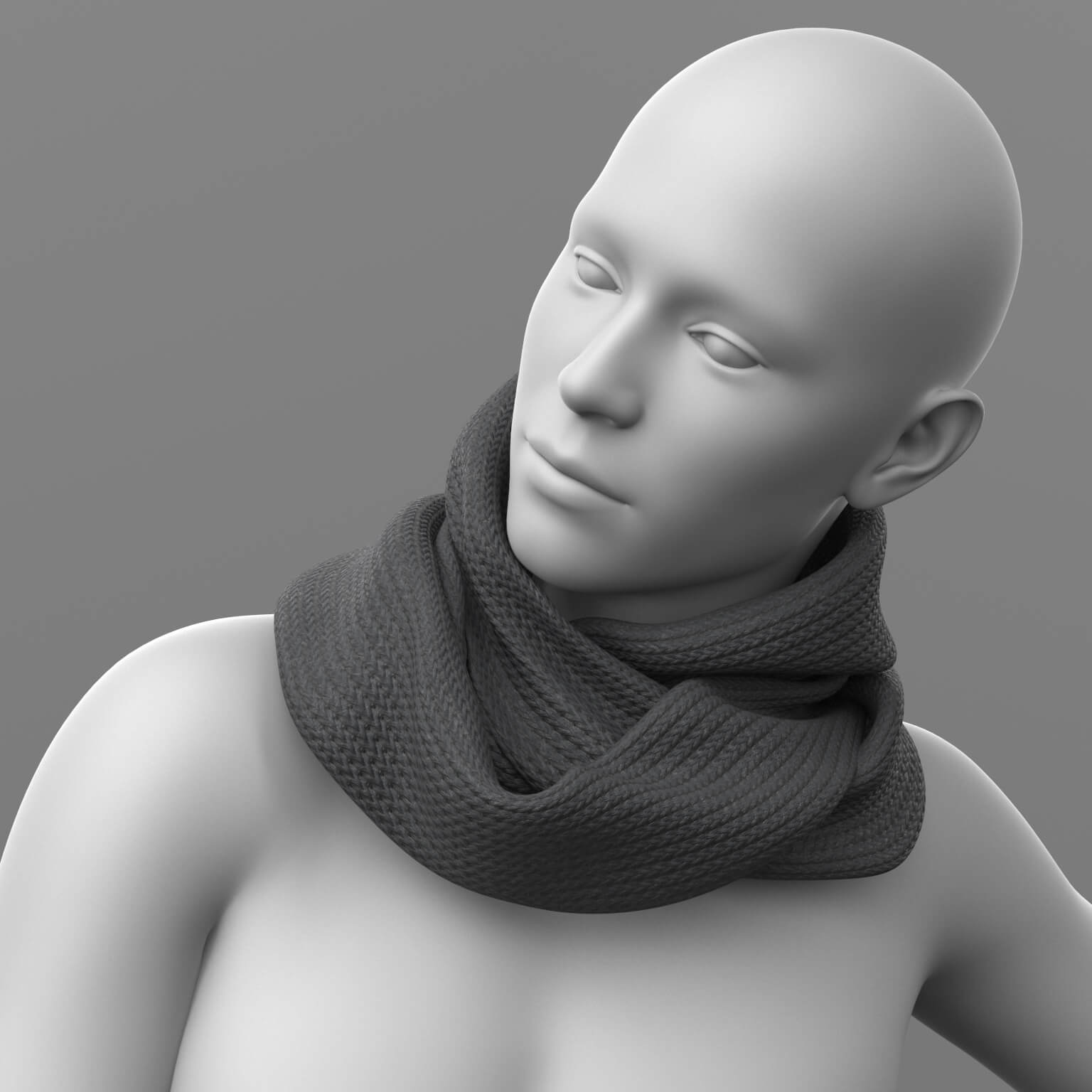 Scarf 3v for G9 Daz Content