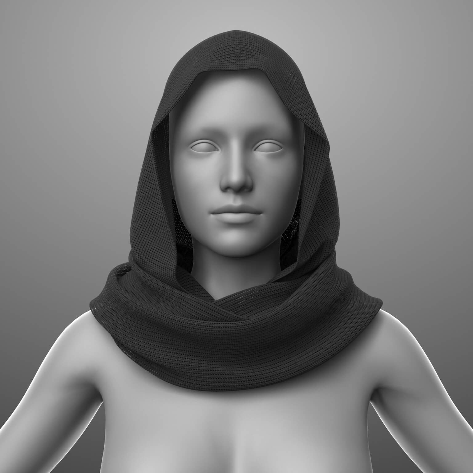 Scarf 4V for G9 G8 Daz Content
