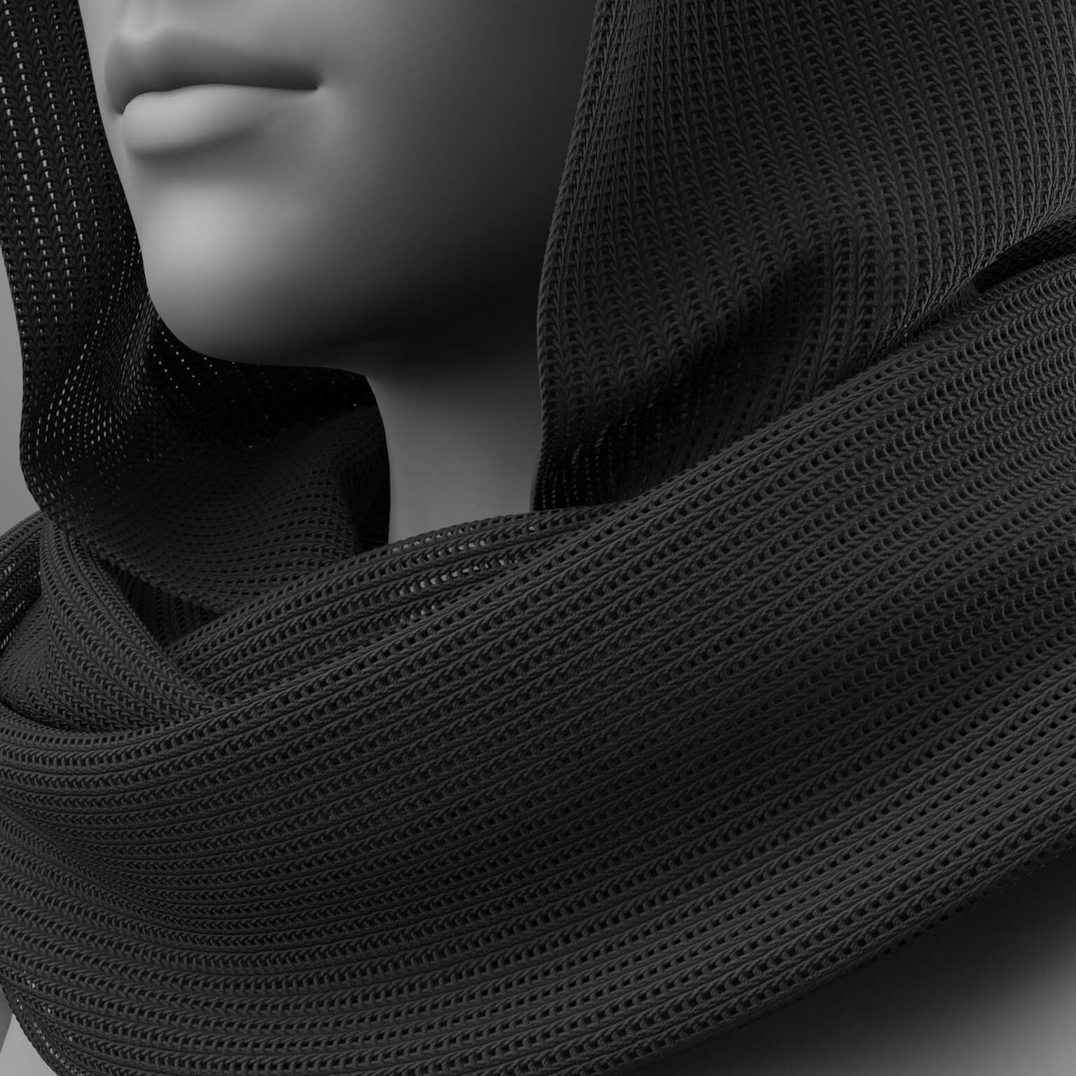 Scarf 4V for G9 G8 Daz Content