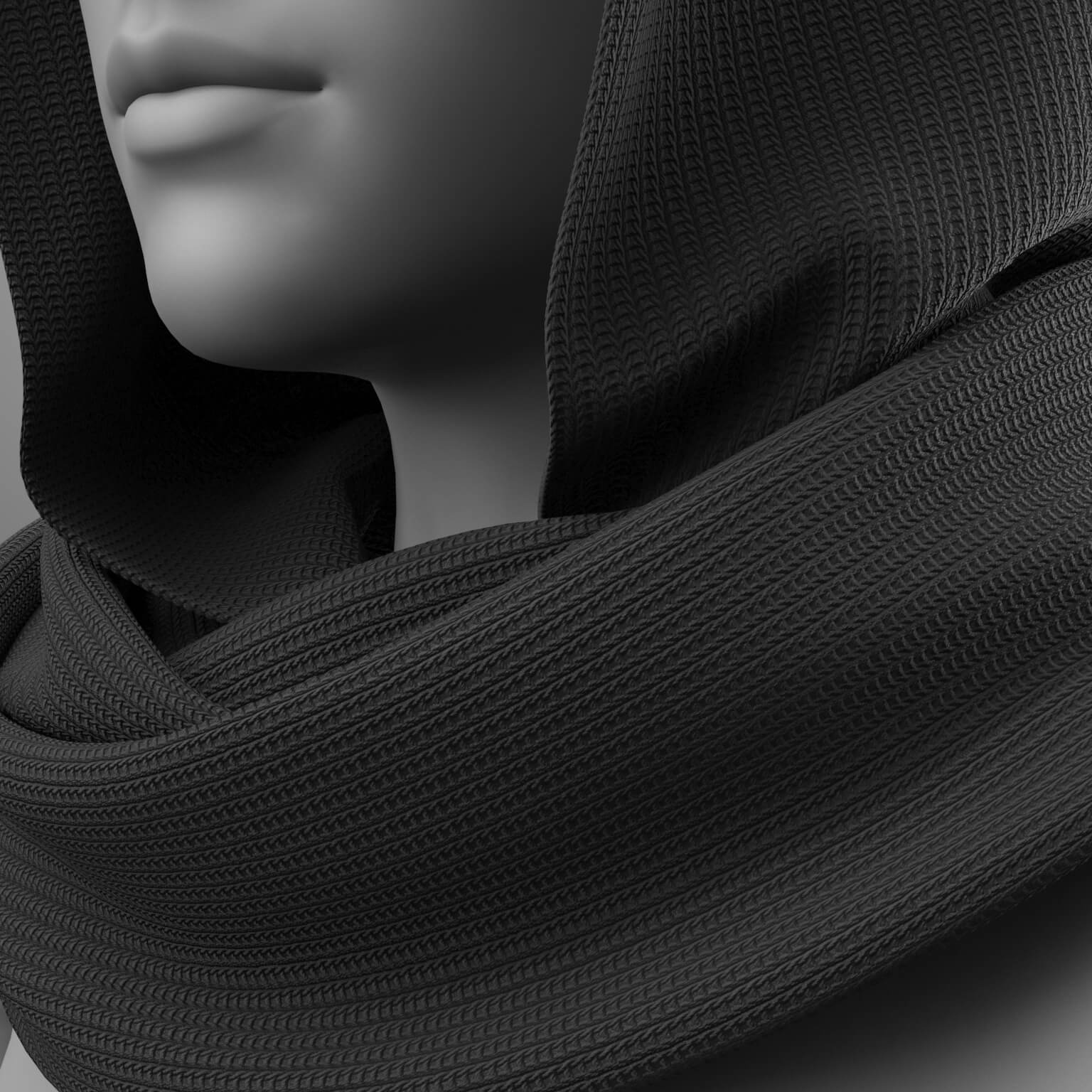 Scarf 4V for G9 G8 Daz Content
