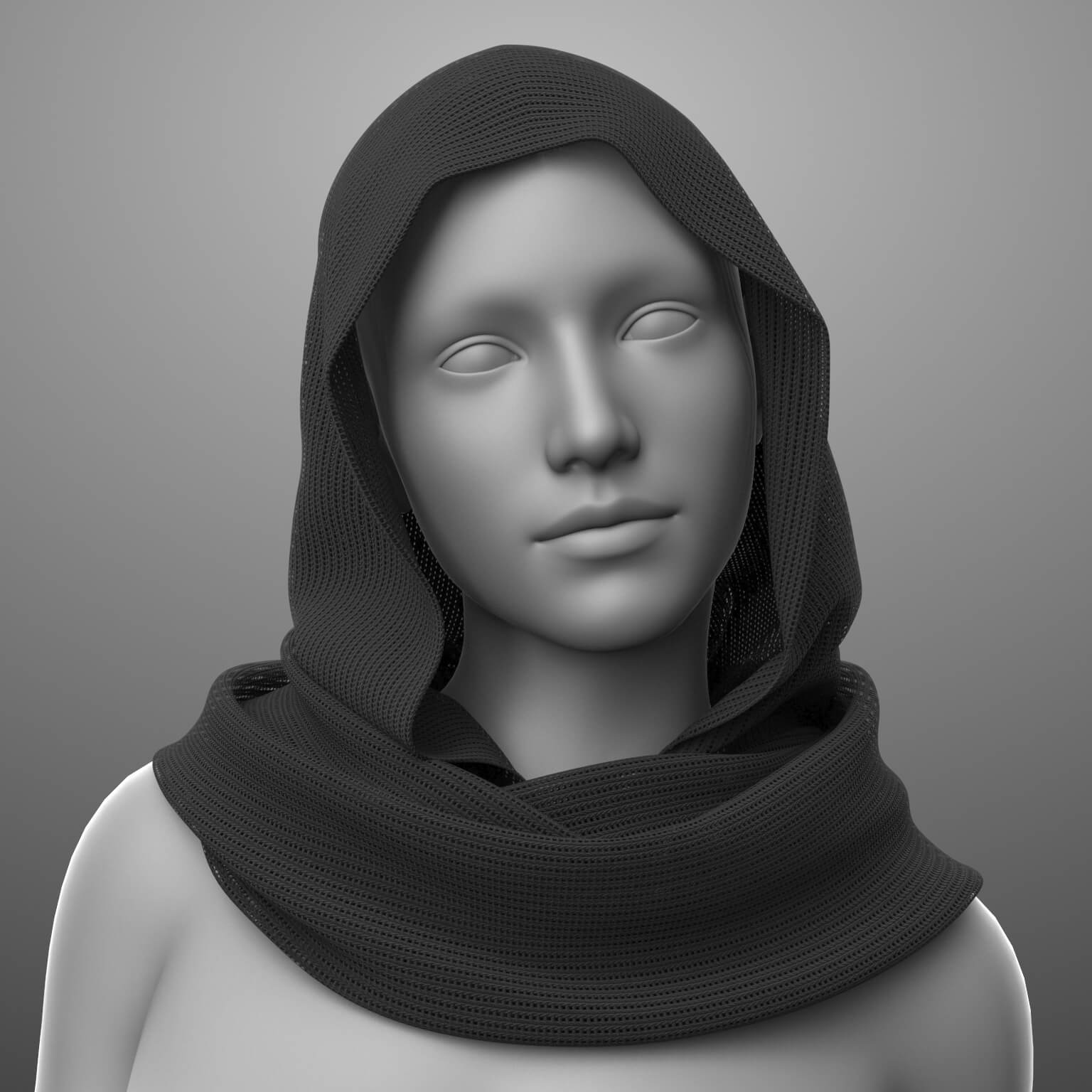 Scarf 4V for G9 G8 Daz Content