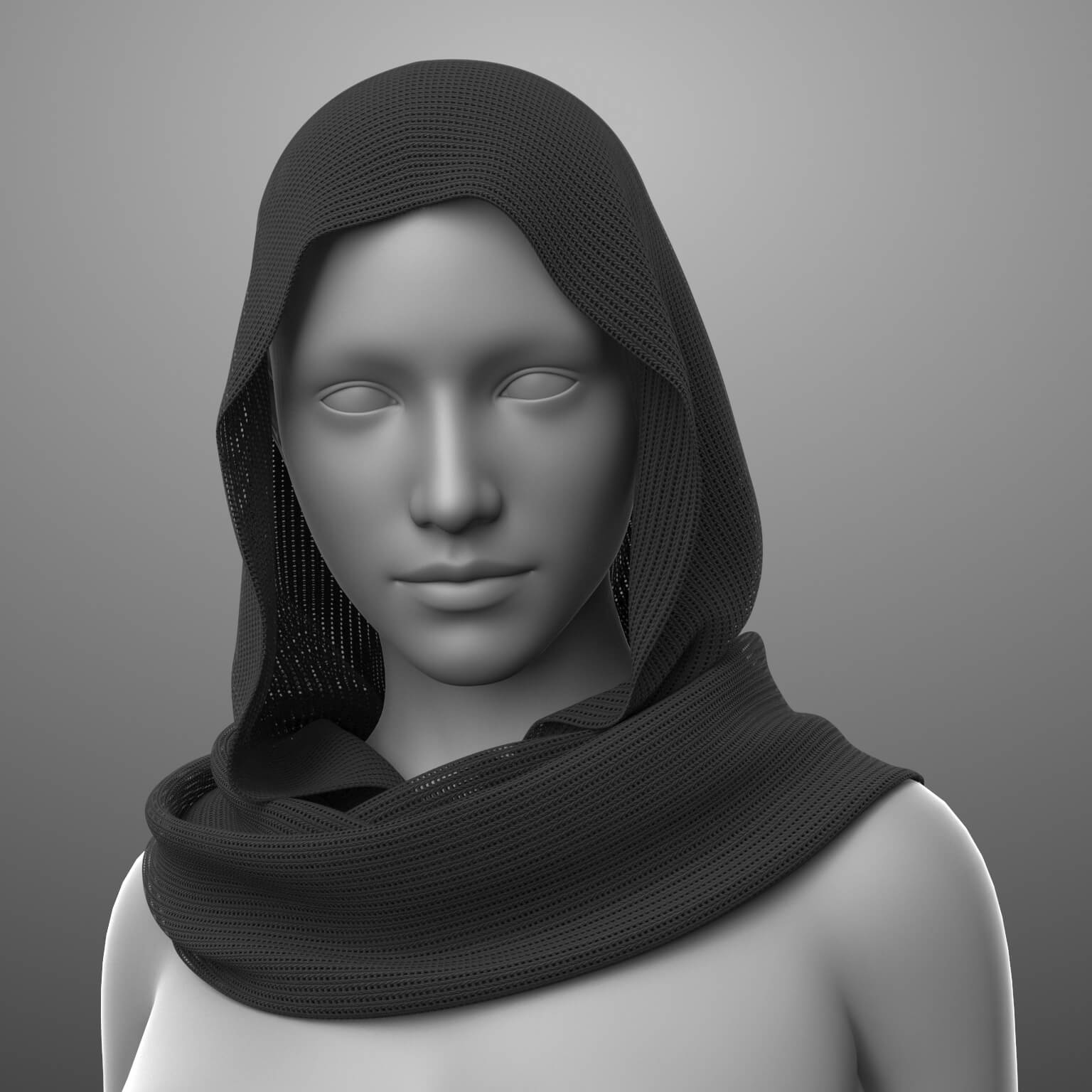 Scarf 4V for G9 G8 Daz Content