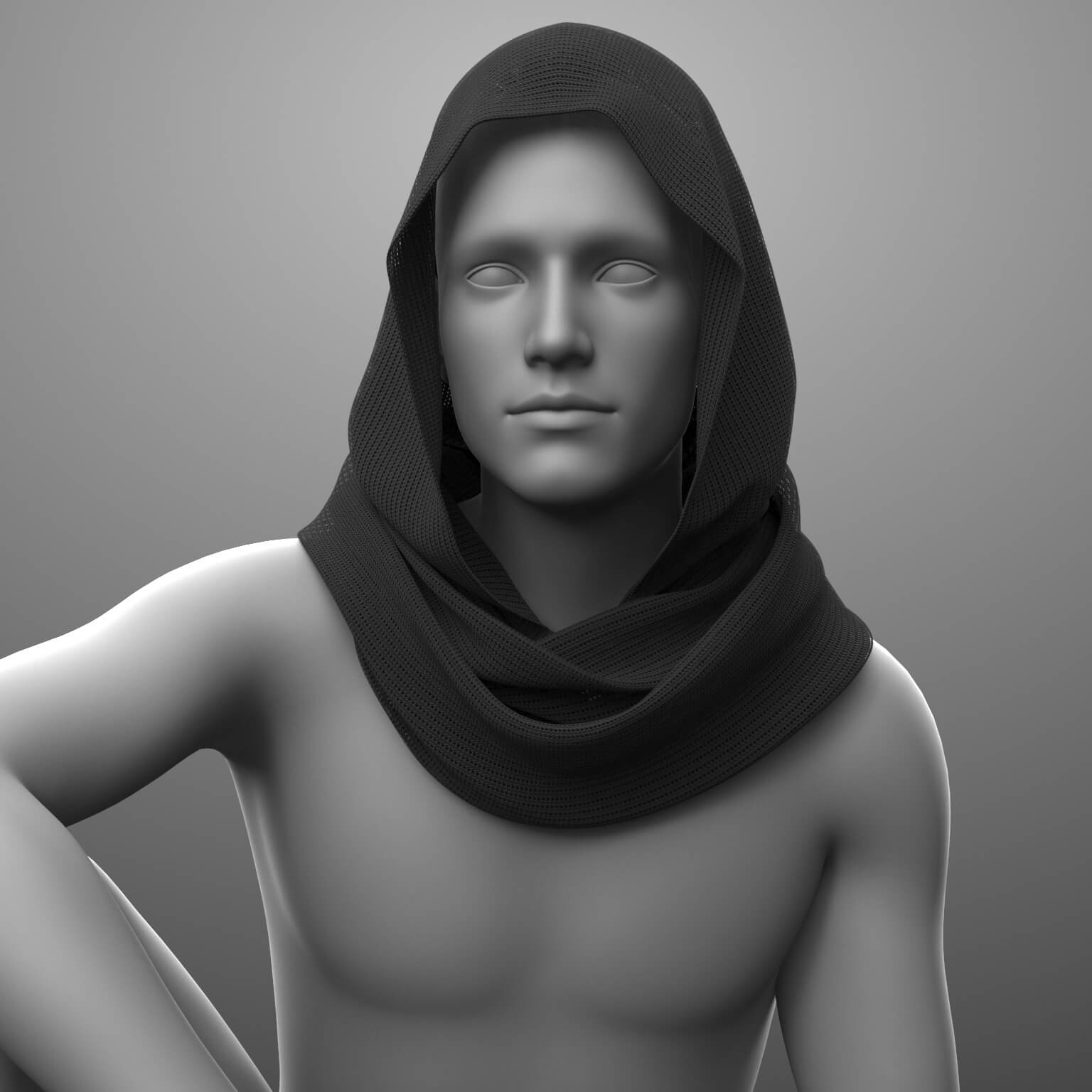 Scarf 4V for G9 G8 Daz Content