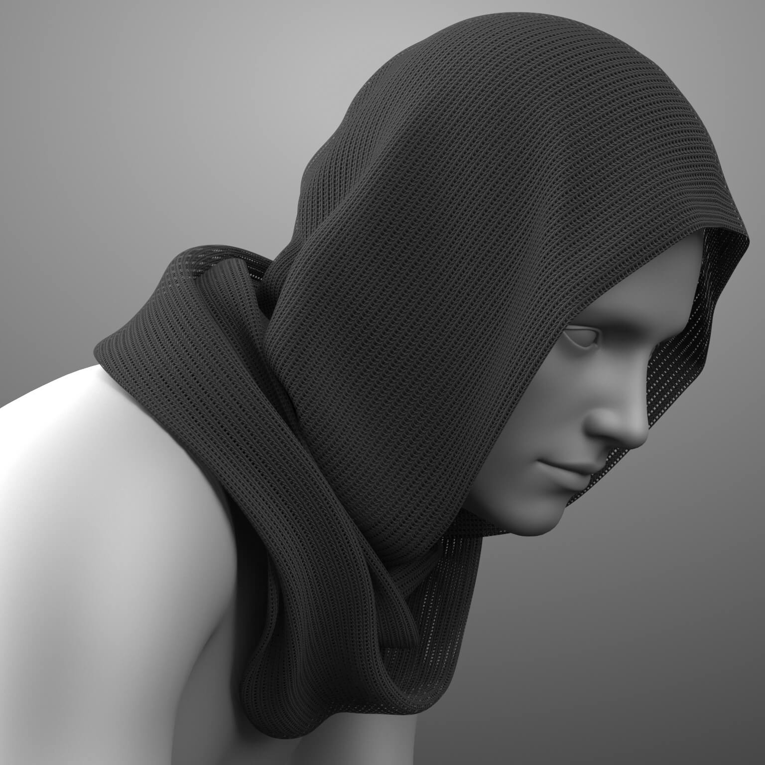 Scarf 4V for G9 G8 Daz Content