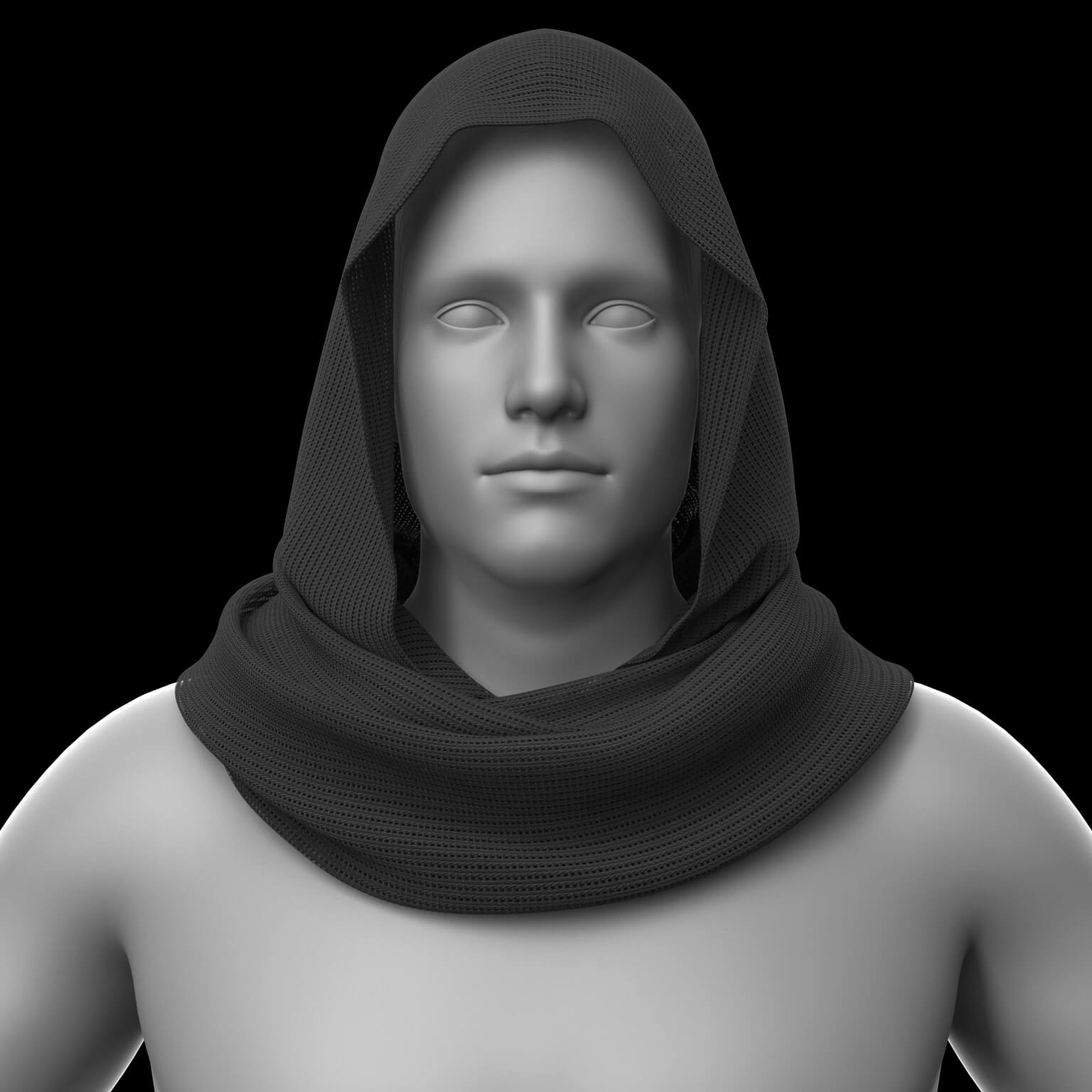 Scarf 4V for G9 G8 Daz Content