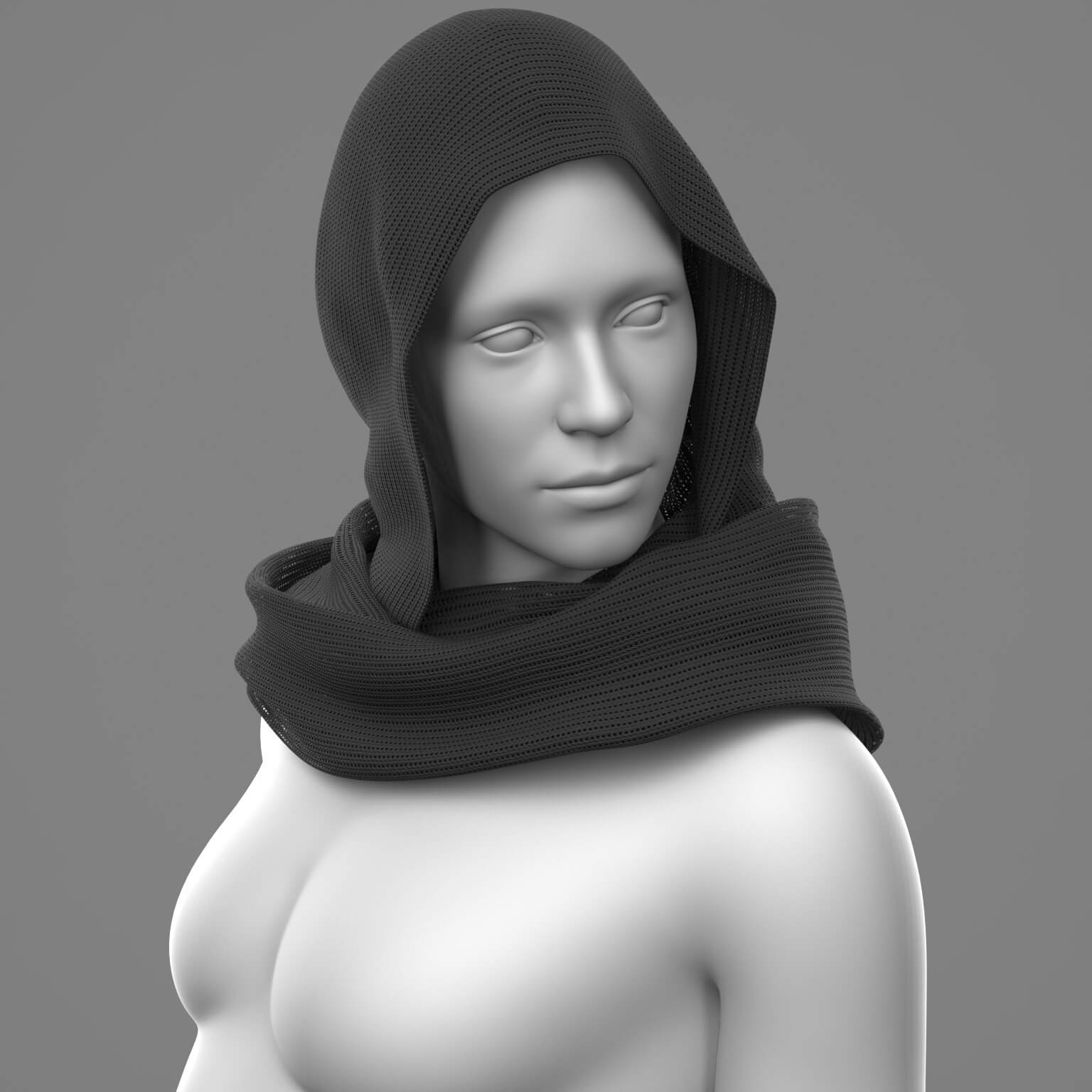 Scarf 4v for G9 Daz Content