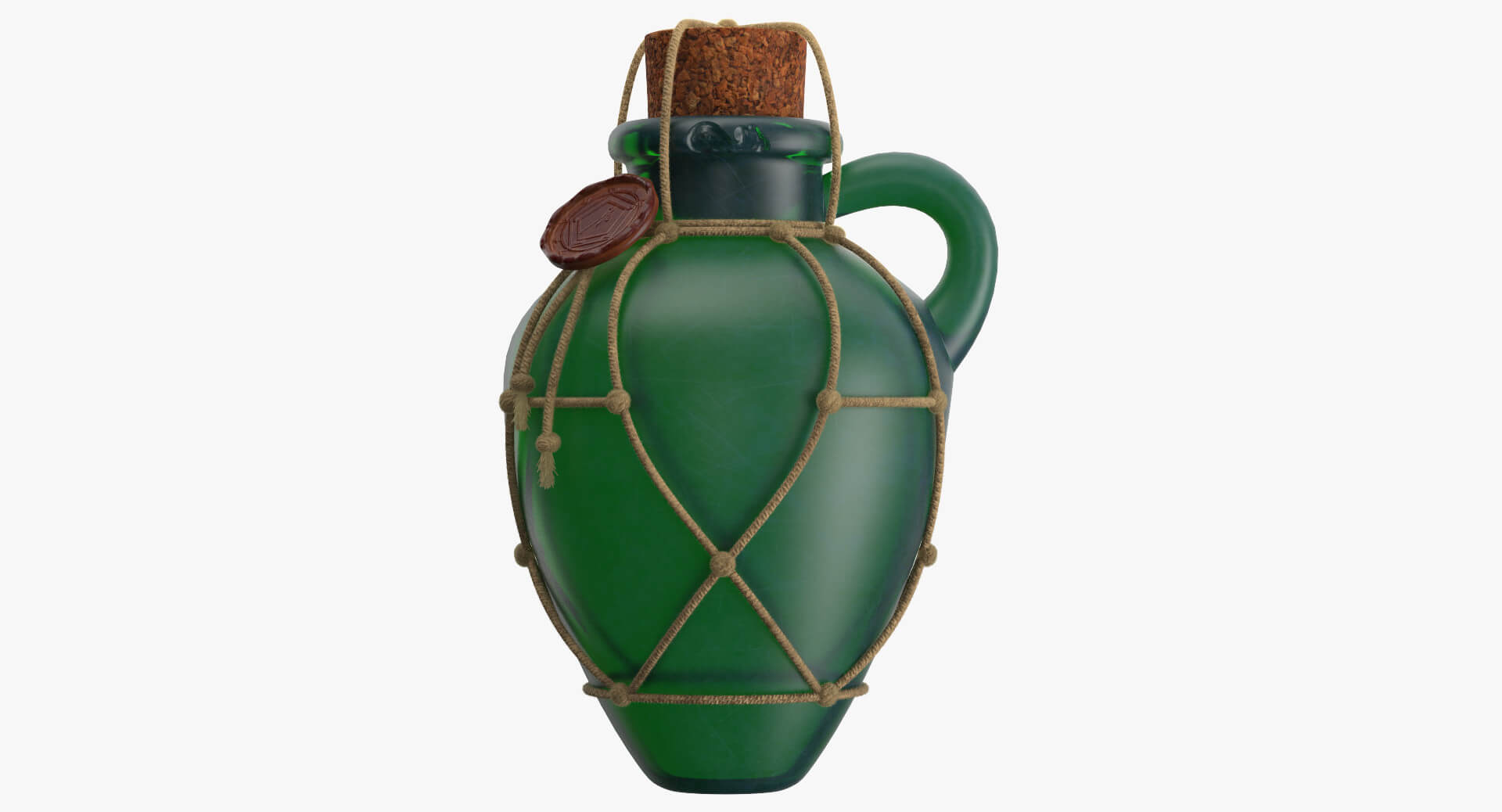 Sealed Bottle 3D Model